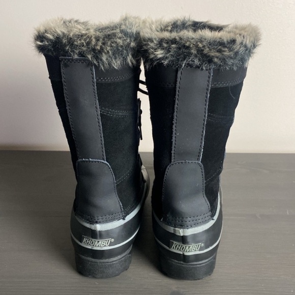 Khombu North Star Waterproof Winter
Thermolite Snow Boots Black Size 7 - Picture 2 of 10